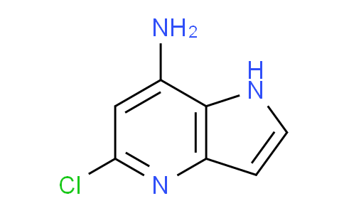 CAS No. 1000577-90-1, 5-Chloro-1H-pyrrolo[3,2-b]pyridin-7-amine