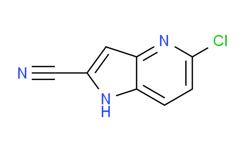 CAS No. 1630906-47-6, 5-Chloro-1H-pyrrolo[3,2-b]pyridine-2-carbonitrile
