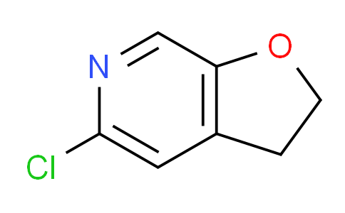 CAS No. 193605-52-6, 5-Chloro-2,3-dihydrofuro[2,3-c]pyridine