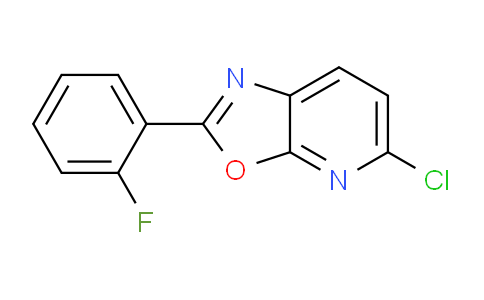 CAS No. 126921-80-0, 5-Chloro-2-(2-fluorophenyl)oxazolo[5,4-b]pyridine