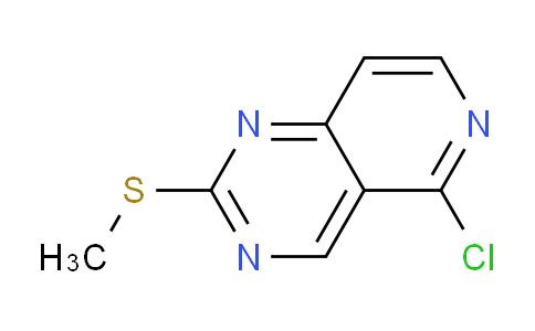 CAS No. 1255099-52-5, 5-Chloro-2-(methylthio)pyrido[4,3-d]pyrimidine