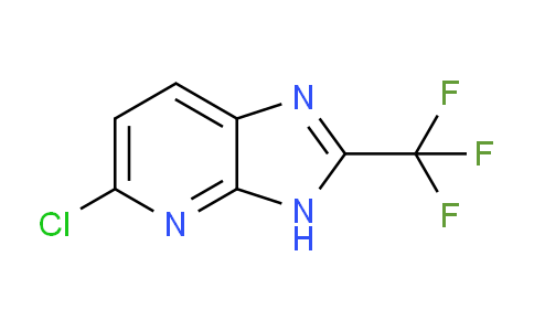 CAS No. 40851-96-5, 5-Chloro-2-(trifluoromethyl)-3H-imidazo[4,5-b]pyridine