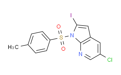 CAS No. 1956322-68-1, 5-Chloro-2-iodo-1-tosyl-1H-pyrrolo[2,3-b]pyridine
