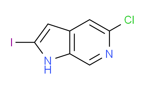 CAS No. 1934794-74-7, 5-Chloro-2-iodo-1H-pyrrolo[2,3-c]pyridine