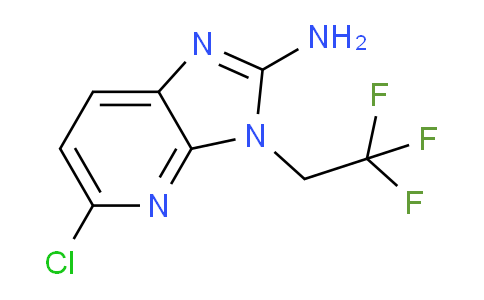 CAS No. 1627952-82-2, 5-Chloro-3-(2,2,2-trifluoroethyl)-3H-imidazo[4,5-b]pyridin-2-amine