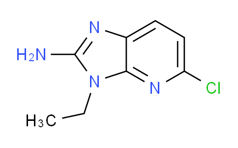 CAS No. 1311369-45-5, 5-Chloro-3-ethyl-3H-imidazo[4,5-b]pyridin-2-amine