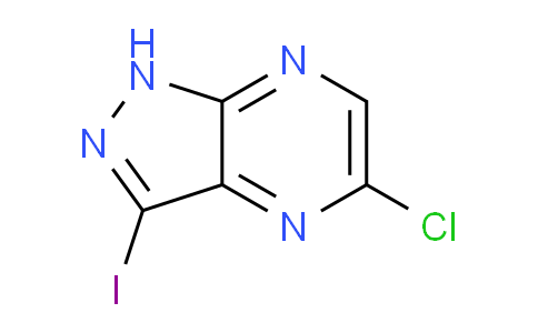 CAS No. 1393554-07-8, 5-Chloro-3-iodo-1H-pyrazolo[3,4-b]pyrazine
