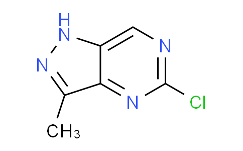 CAS No. 1208863-75-5, 5-Chloro-3-methyl-1H-pyrazolo[4,3-d]pyrimidine