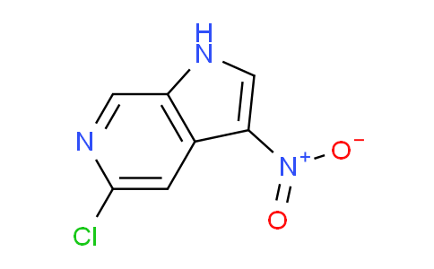 CAS No. 1167056-19-0, 5-Chloro-3-nitro-1H-pyrrolo[2,3-c]pyridine