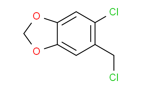 CAS No. 23468-31-7, 5-Chloro-6-(chloromethyl)benzo[d][1,3]dioxole