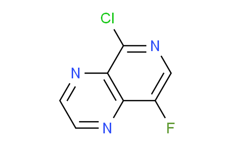 CAS No. 1374652-17-1, 5-Chloro-8-fluoropyrido[3,4-b]pyrazine