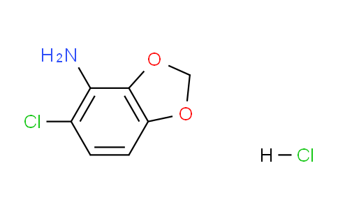 CAS No. 946407-59-6, 5-Chlorobenzo[d][1,3]dioxol-4-amine hydrochloride
