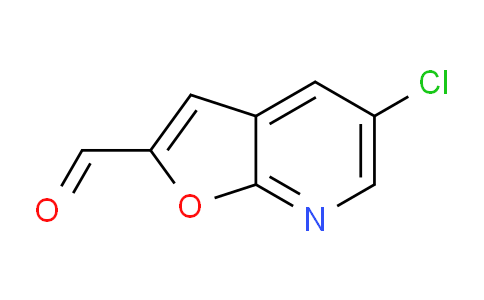 CAS No. 1299607-77-4, 5-Chlorofuro[2,3-b]pyridine-2-carbaldehyde