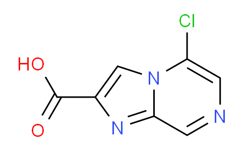 CAS No. 1379336-68-1, 5-Chloroimidazo[1,2-a]pyrazine-2-carboxylic acid