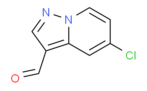 CAS No. 1101120-49-3, 5-Chloropyrazolo[1,5-a]pyridine-3-carbaldehyde