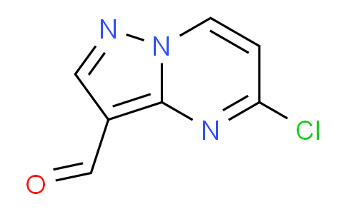 CAS No. 1256162-94-3, 5-Chloropyrazolo[1,5-a]pyrimidine-3-carbaldehyde
