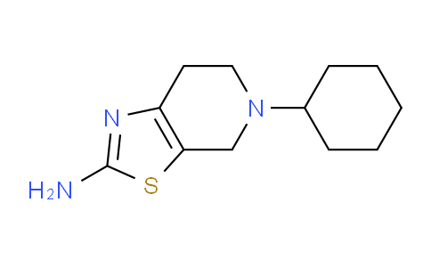 CAS No. 17899-54-6, 5-Cyclohexyl-4,5,6,7-tetrahydrothiazolo[5,4-c]pyridin-2-amine
