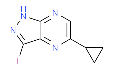 CAS No. 1934829-37-4, 5-Cyclopropyl-3-iodo-1H-pyrazolo[3,4-b]pyrazine