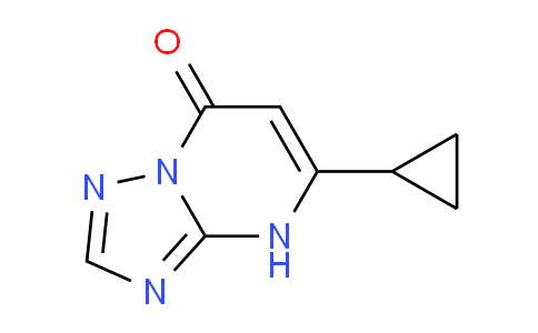 CAS No. 1341786-91-1, 5-Cyclopropyl-[1,2,4]triazolo[1,5-a]pyrimidin-7(4H)-one