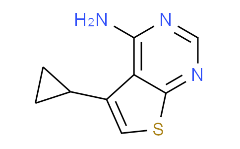CAS No. 952958-80-4, 5-Cyclopropylthieno[2,3-d]pyrimidin-4-amine
