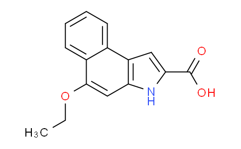CAS No. 887360-68-1, 5-Ethoxy-3H-benzo[e]indole-2-carboxylic acid