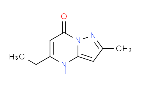 CAS No. 168686-52-0, 5-Ethyl-2-methylpyrazolo[1,5-a]pyrimidin-7(4H)-one