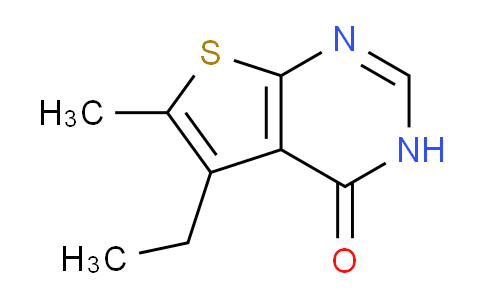 CAS No. 439692-89-4, 5-Ethyl-6-methylthieno[2,3-d]pyrimidin-4(3H)-one