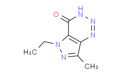 CAS No. 1239727-36-6, 5-Ethyl-7-methyl-3H-pyrazolo[4,3-d][1,2,3]triazin-4(5H)-one