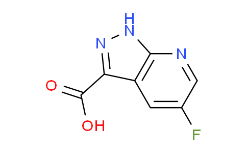 CAS No. 1211586-74-1, 5-Fluoro-1H-pyrazolo[3,4-b]pyridine-3-carboxylic acid