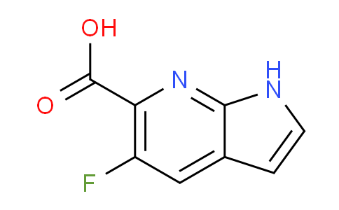 CAS No. 1246088-56-1, 5-Fluoro-1H-pyrrolo[2,3-b]pyridine-6-carboxylic acid