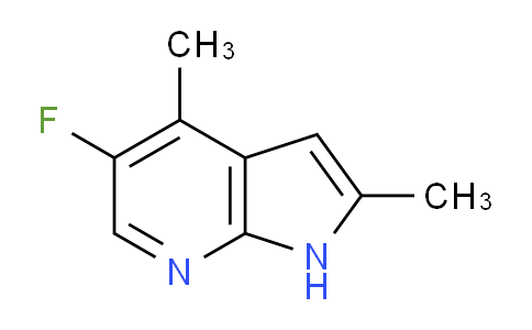 CAS No. 1227268-68-9, 5-Fluoro-2,4-dimethyl-1H-pyrrolo[2,3-b]pyridine