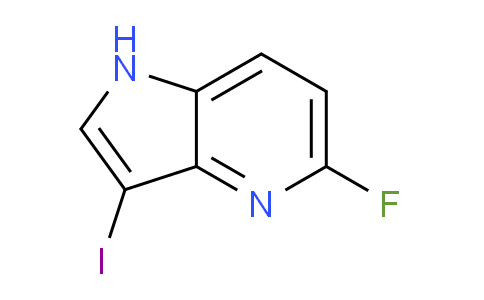 CAS No. 1190314-70-5, 5-Fluoro-3-iodo-1H-pyrrolo[3,2-b]pyridine