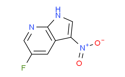 CAS No. 1190321-45-9, 5-Fluoro-3-nitro-1H-pyrrolo[2,3-b]pyridine