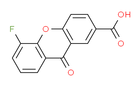 CAS No. 1263212-52-7, 5-Fluoro-9-oxo-9H-xanthene-2-carboxylic acid