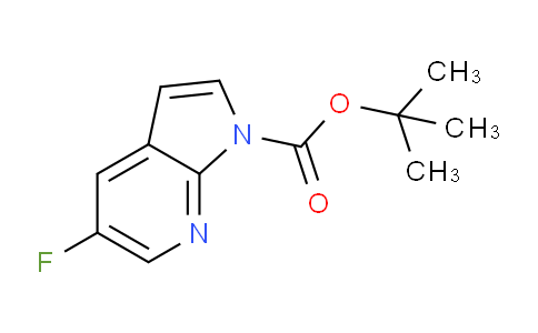 CAS No. 928653-77-4, 5-Fluoro-pyrrolo[2,3-b]pyridine-1-carboxylic acidtert-butyl ester