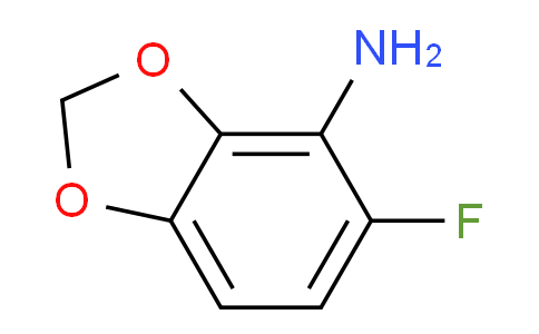 CAS No. 492444-04-9, 5-Fluorobenzo[d][1,3]dioxol-4-amine
