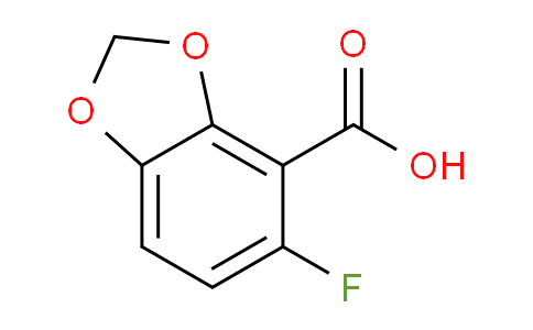 CAS No. 492444-08-3, 5-Fluorobenzo[d][1,3]dioxole-4-carboxylic acid