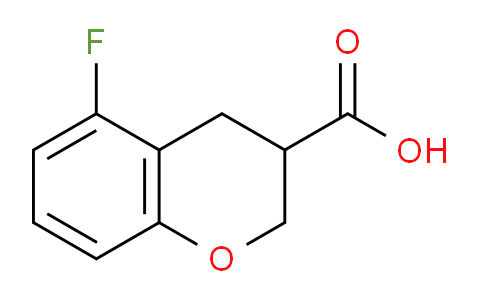CAS No. 1698466-68-0, 5-Fluorochroman-3-carboxylic acid
