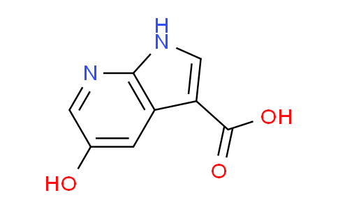 CAS No. 1190317-55-5, 5-Hydroxy-1H-pyrrolo[2,3-b]pyridine-3-carboxylic acid