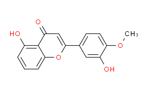 CAS No. 76282-95-6, 5-Hydroxy-2-(3-hydroxy-4-methoxyphenyl)-4H-chromen-4-one
