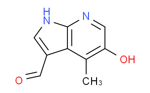 CAS No. 1190317-04-4, 5-Hydroxy-4-methyl-1H-pyrrolo[2,3-b]pyridine-3-carbaldehyde