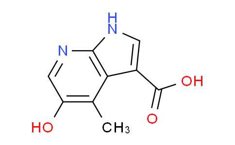 CAS No. 1190314-20-5, 5-Hydroxy-4-methyl-1H-pyrrolo[2,3-b]pyridine-3-carboxylic acid