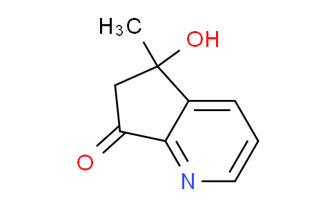 CAS No. 25028-28-8, 5-Hydroxy-5-methyl-5,6-dihydro-7H-cyclopenta[b]pyridin-7-one