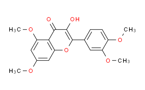 CAS No. 1244-78-6, 5-hydroxy-7,3',4',5'-tetramethoxyflavone