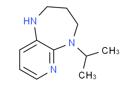 CAS No. 1525667-08-6, 5-Isopropyl-2,3,4,5-tetrahydro-1H-pyrido[2,3-b][1,4]diazepine