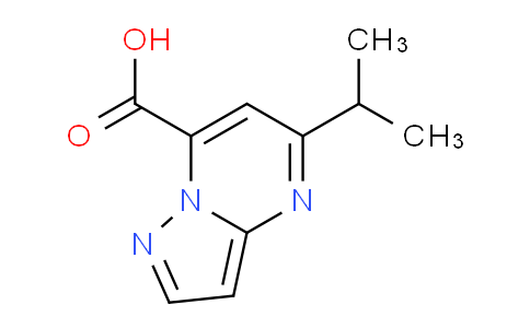CAS No. 1342733-58-7, 5-Isopropylpyrazolo[1,5-a]pyrimidine-7-carboxylic acid