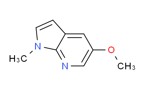 CAS No. 183208-23-3, 5-Methoxy-1-methyl-1H-pyrrolo[2,3-b]pyridine