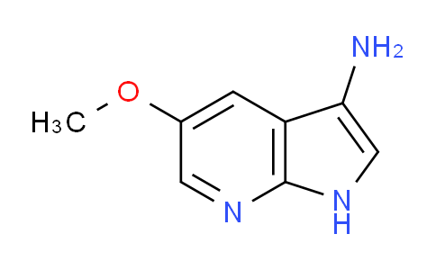 CAS No. 1190322-20-3, 5-Methoxy-1H-pyrrolo[2,3-b]pyridin-3-amine