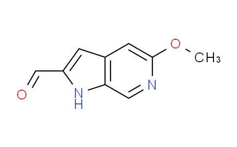 CAS No. 17288-48-1, 5-Methoxy-1H-pyrrolo[2,3-c]pyridine-2-carbaldehyde