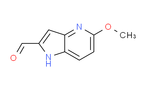 CAS No. 17288-50-5, 5-Methoxy-1H-pyrrolo[3,2-b]pyridine-2-carbaldehyde